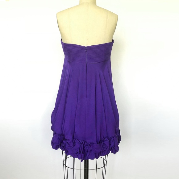 BCBG - Strapless Short Cocktail Dress - Picture 2 of 5